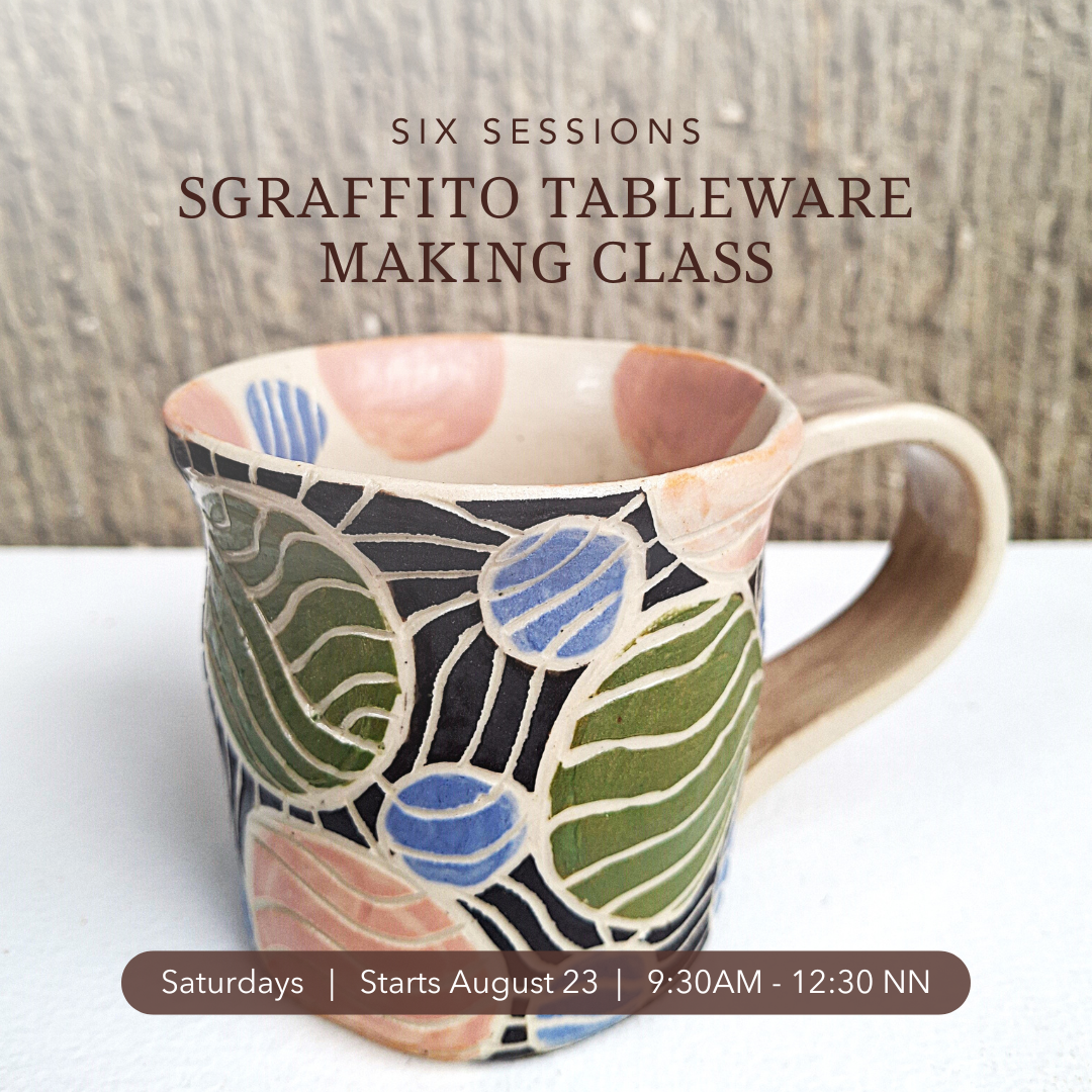 Sgraffito Handa Pottery Class