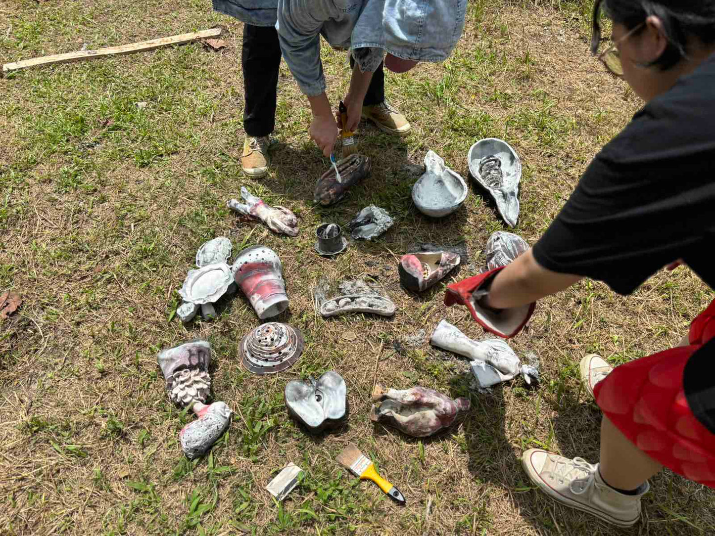 Clay Marked by Fire Pit & Barrel Firing Techniques Class
