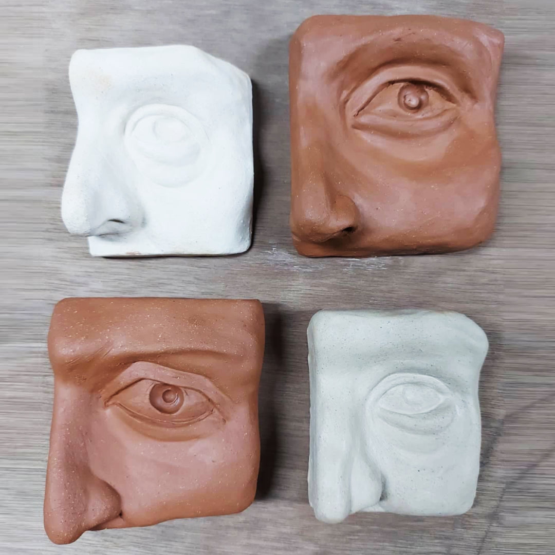 Intermediate Sculptural Clay Class: Introduction to Sculpting Facial Features and the Head