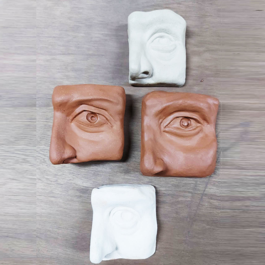 Intermediate Sculptural Clay Class: Introduction to Sculpting Facial Features and the Head