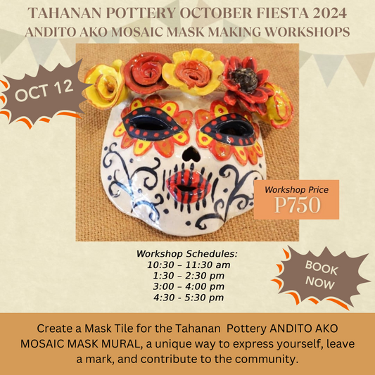 TPOF 2024 | Andito Ako Mosaic Mask Making Workshop