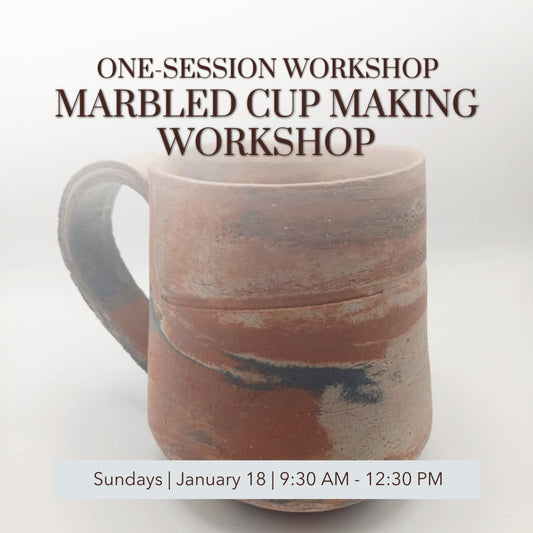 One-Session Workshop: Marbled Cup & Saucer Making Workshop