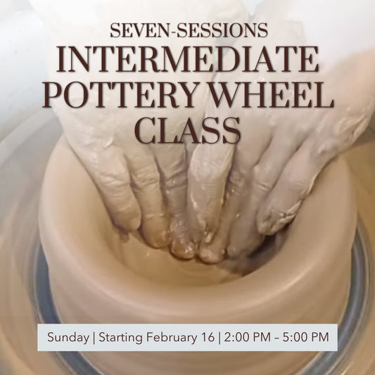 Intermediate Pottery Wheel Class