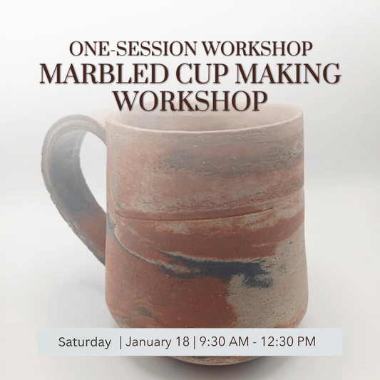 One-Session Workshop: Marbled Cup & Saucer Making Workshop