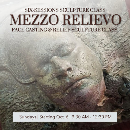 Mezzo Relievo Face Casting & Relief Sculpture Class