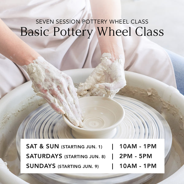 Basic Pottery Wheel Class