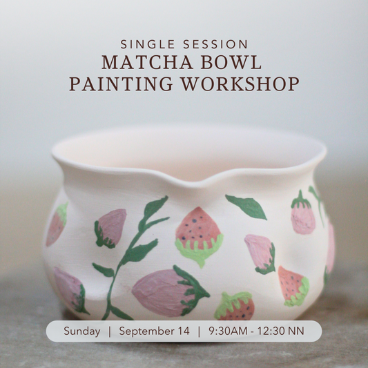 Matcha Bowl Painting Workshop