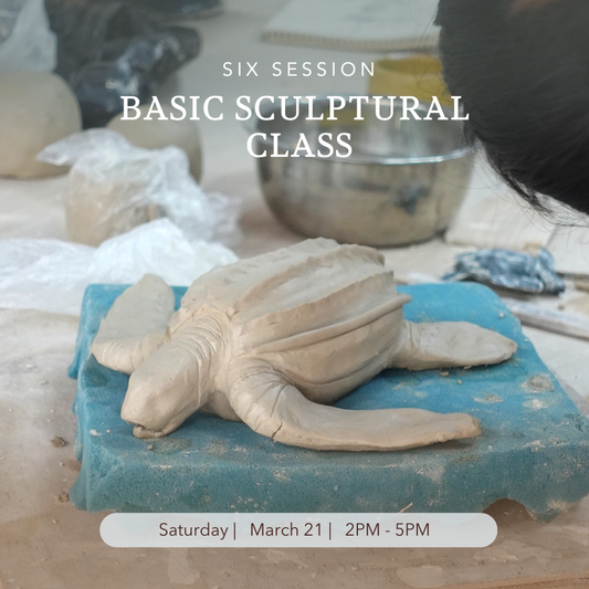 Basic Hand Building Sculptural Clay Class