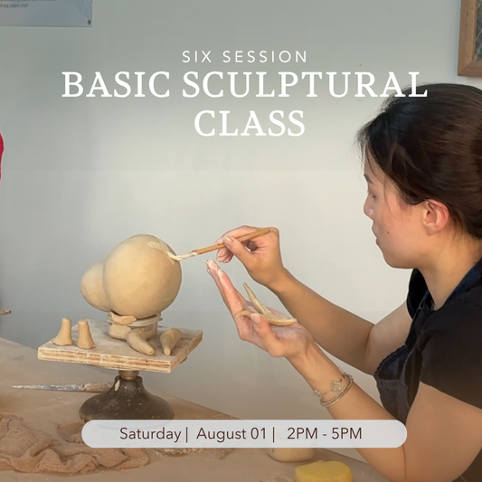 Basic Hand Building Sculptural Clay Class