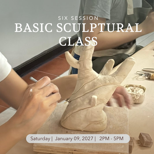 Basic Hand Building Sculptural Clay Class