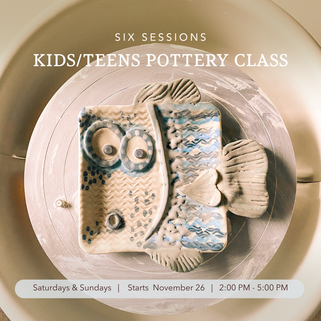 Kids & Teen Pottery Class