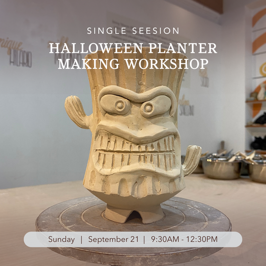 Hallowen Planter Making Workshop