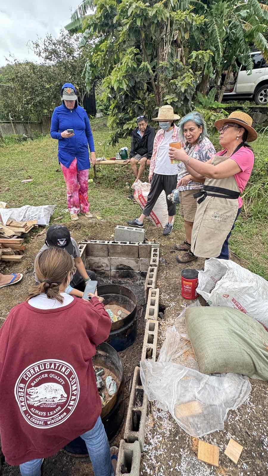 Clay Marked by Fire Pit & Barrel Firing Techniques Class