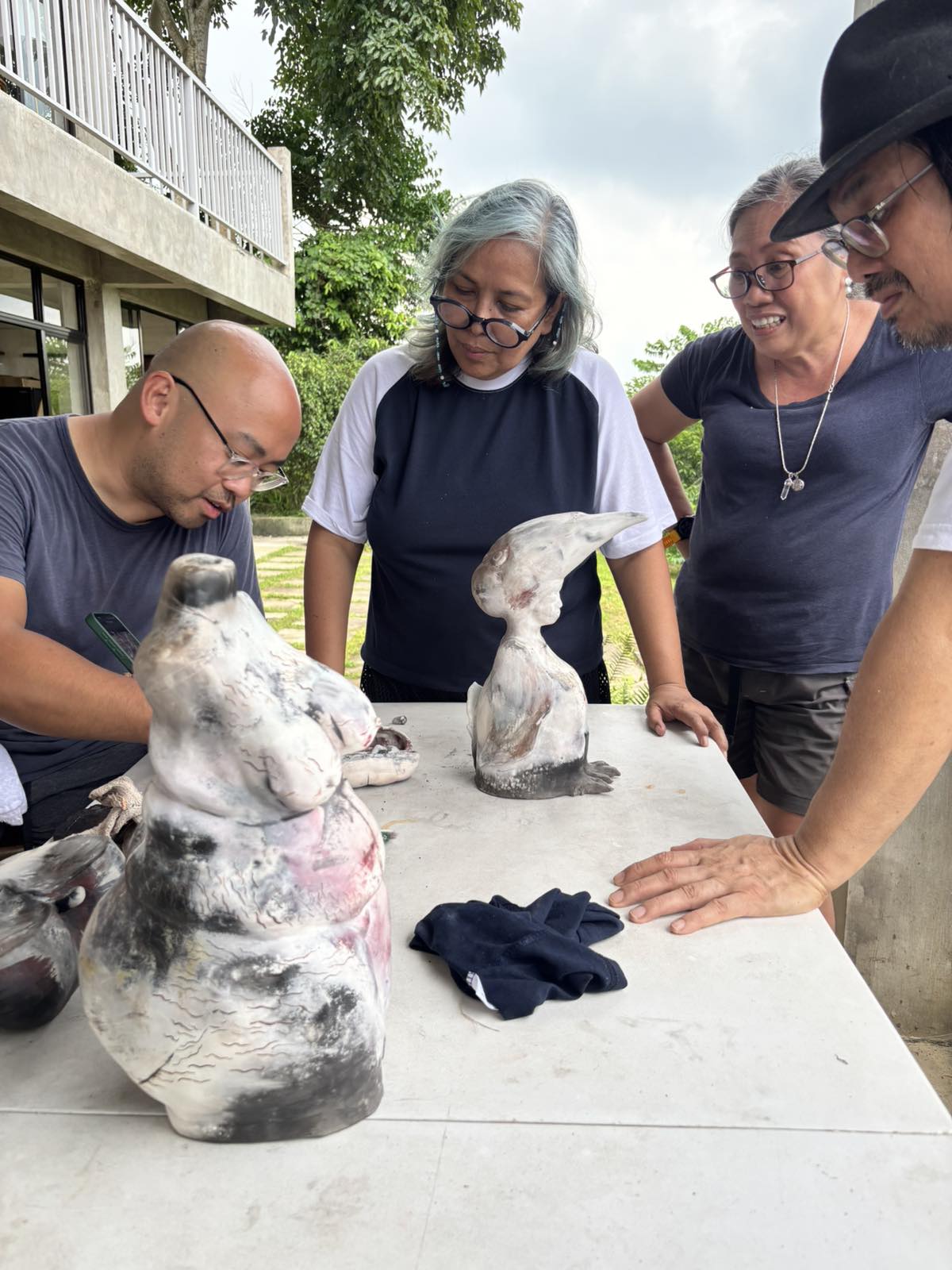 Clay Marked by Fire Pit & Barrel Firing Techniques Class