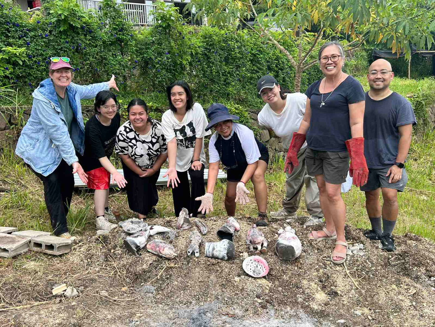 Clay Marked by Fire Pit & Barrel Firing Techniques Class