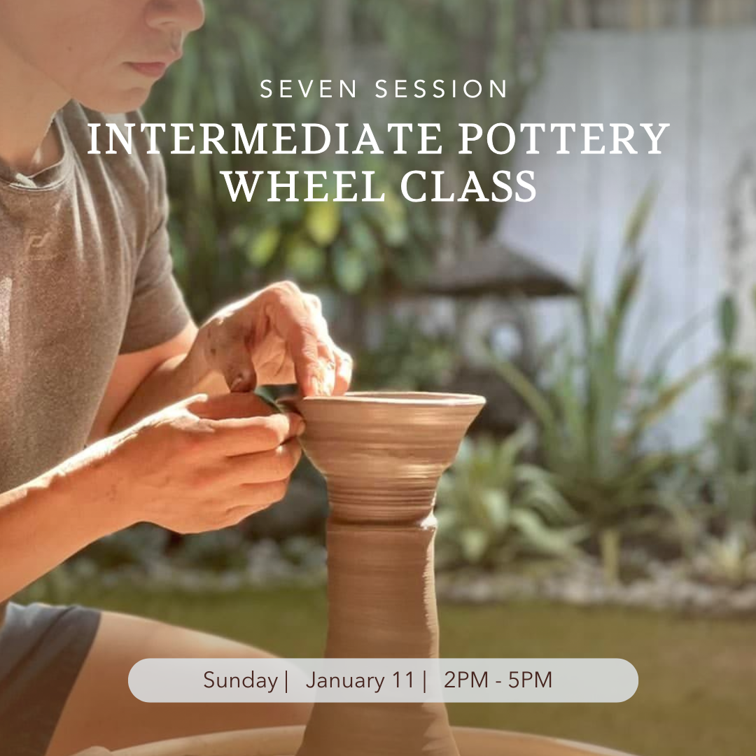 Intermediate Pottery Wheel Class