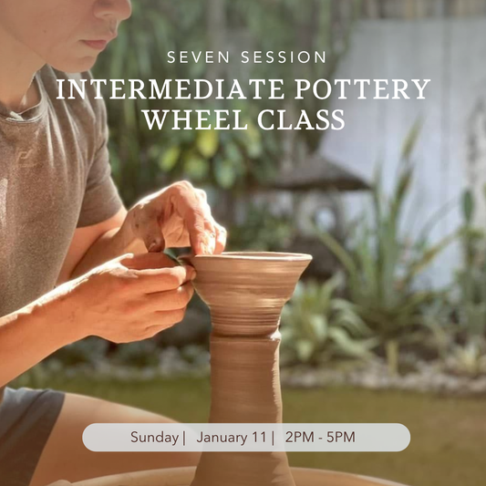 Intermediate Pottery Wheel Class