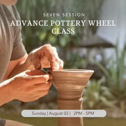 Advance Pottery Wheel Class