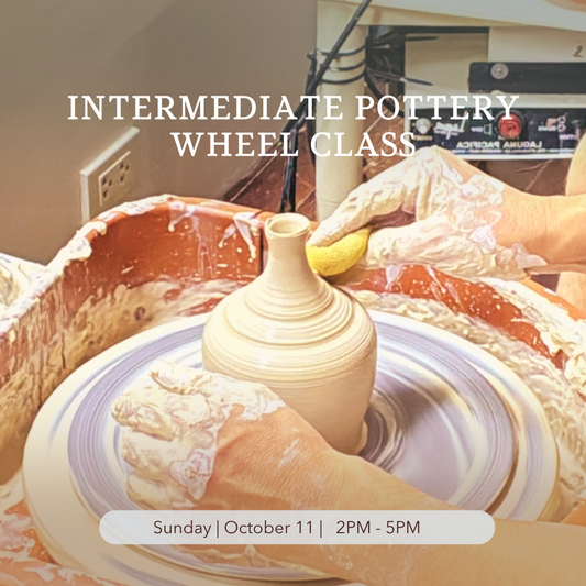 Intermediate Pottery Wheel Class