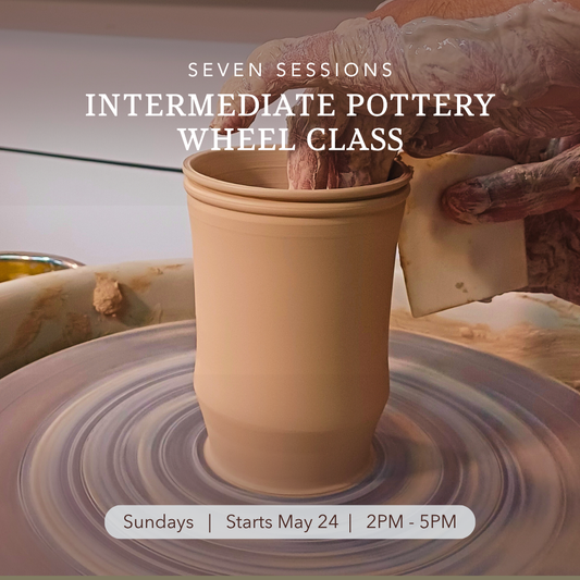 Intermediate Pottery Wheel Class