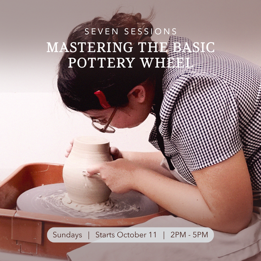 Mastering the Basics Pottery Wheel Class