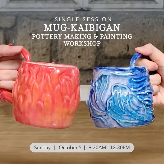 Mug-Kaibigan Pottery Making & Painting Workshop