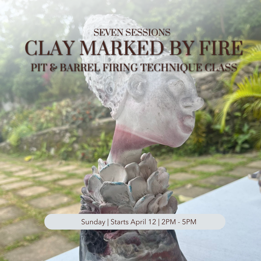 Clay Marked by Fire Pit & Barrel Firing Techniques Class