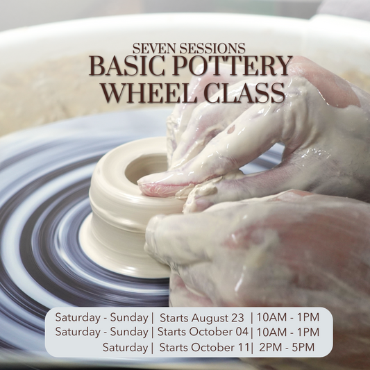 Basic Pottery Wheel Class