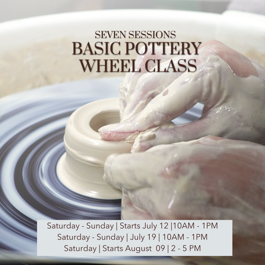 Basic Pottery Wheel Class