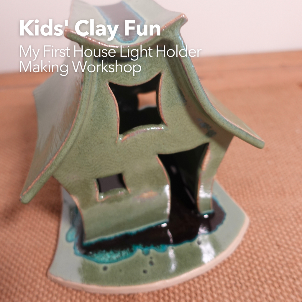 Kids' Clay Fun: My First House Light-Holder Making Workshop